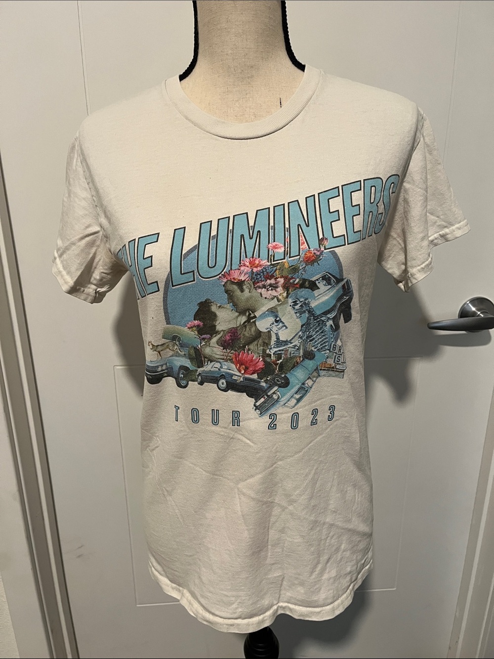 The Lumineers Band 2023 Tour Graphic Short Sleeve T-Shirt
